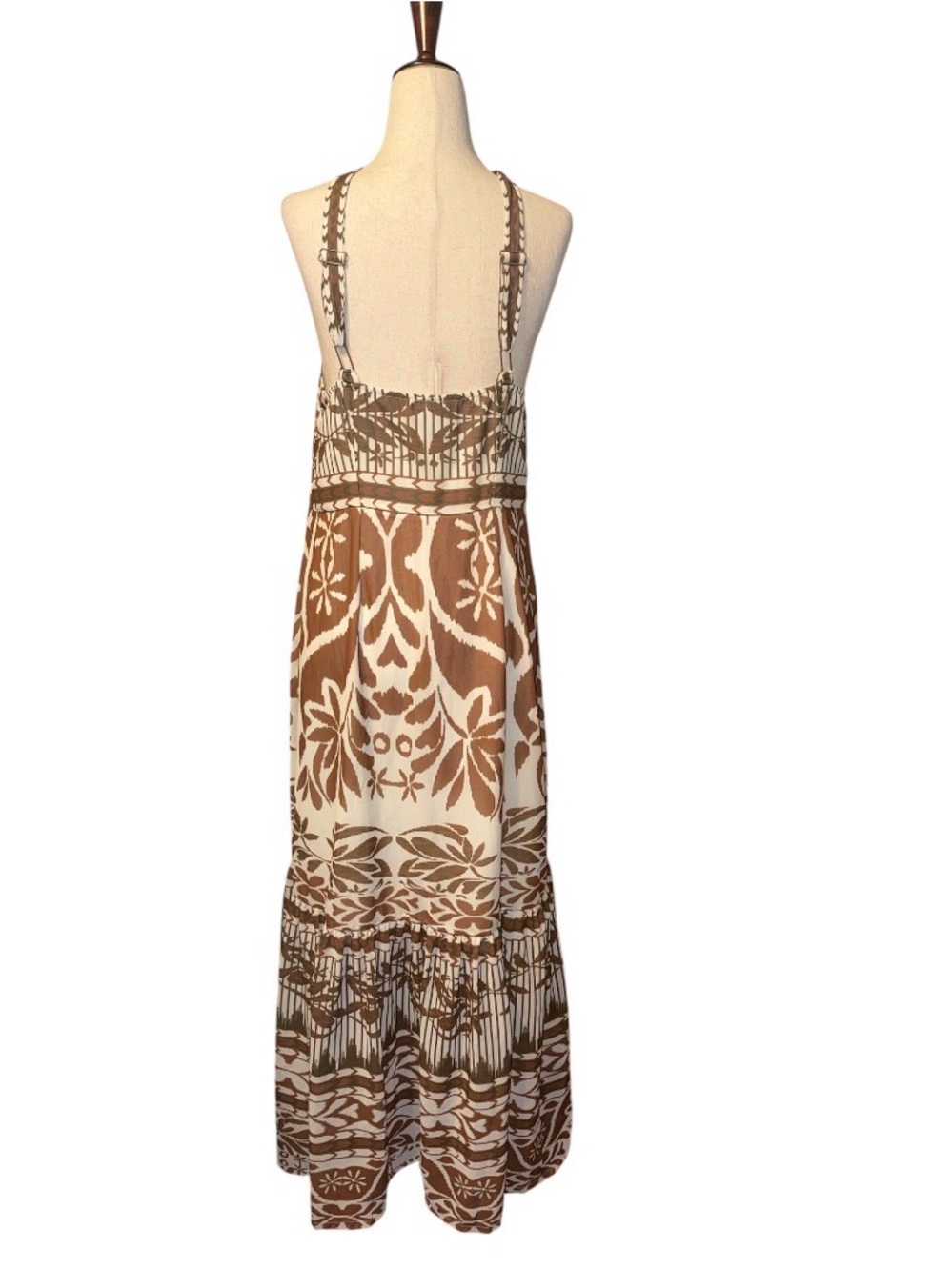 Anthropologie Vineet Bahl Printer Halter Maxi Dress - Picture 4 of 7